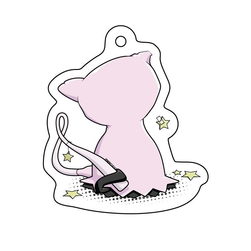 ミュウミュウキュ mewmewkyu アクリルキーホルダー