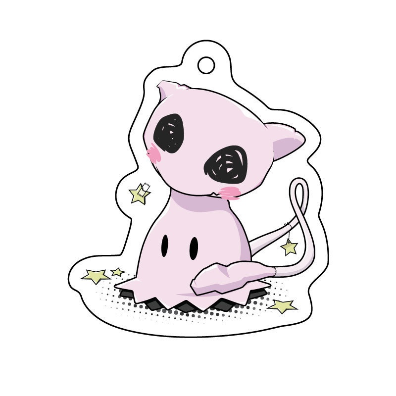  ミュウミュウキュ mewmewkyu アクリルキーホルダー