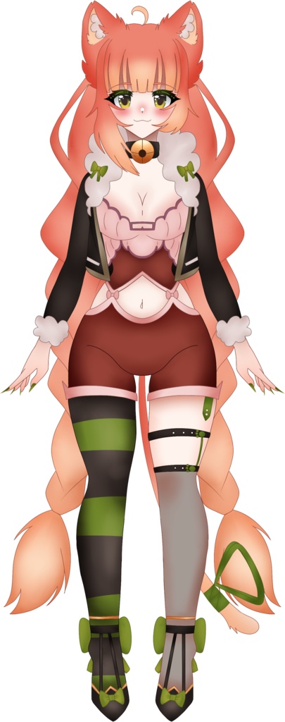 カスタムLive2Dモデル（ハーフボディ） Custom Live2D Model (Halfbody)