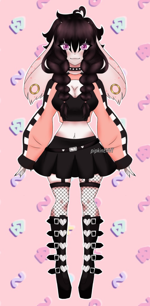 カスタムLive2Dモデル(ハーフボディ) Custom Live2D Model (Halfbody)