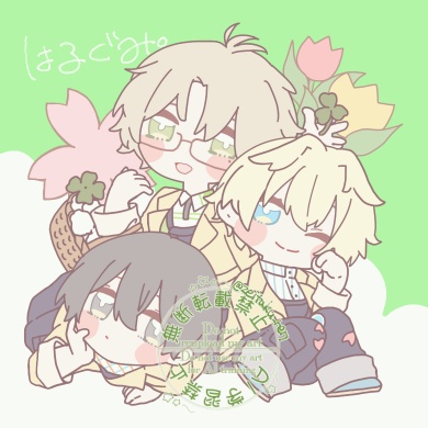 フェルトステッカー(季節組)