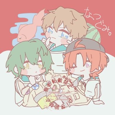 フェルトステッカー(季節組)