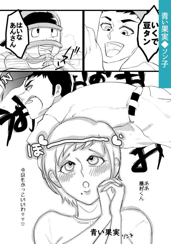 水島作品二次創作アンソロジー「野球狂の詩集」