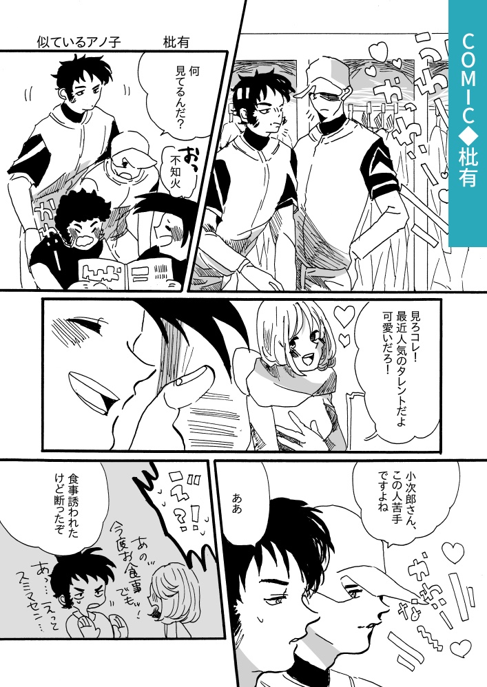 水島作品二次創作アンソロジー「野球狂の詩集」