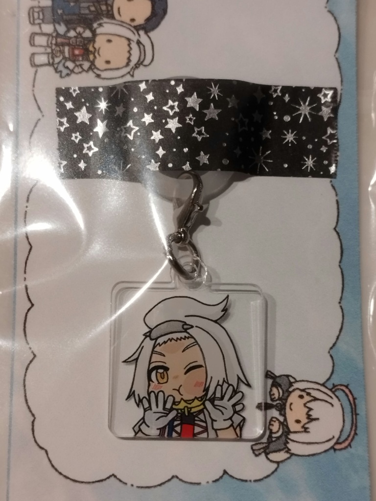 めじるしチャーム キィちゃん(顔押し付け)