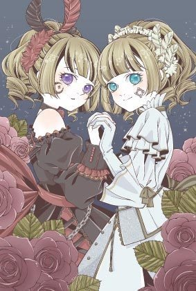 ポストカード＊オルタンス＆ヴィオレット