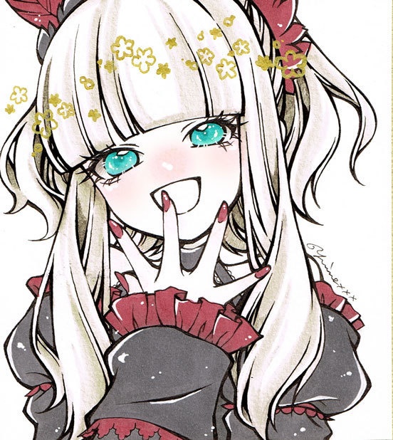 色紙原画＊エリーゼ