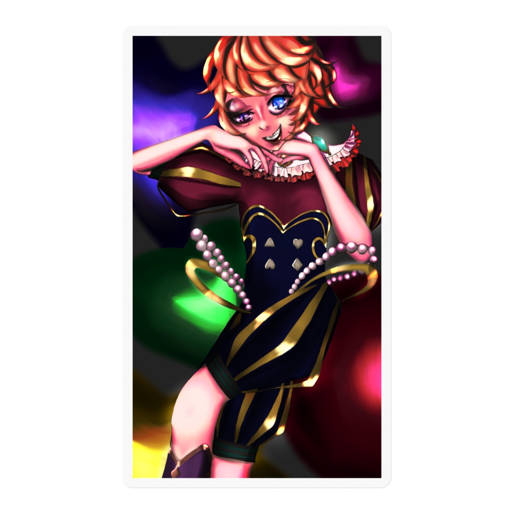 ようこそ♡不可思議サーカスステッカー