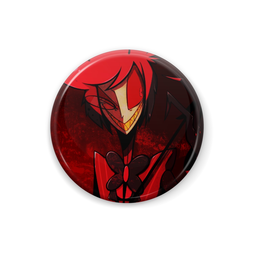 【HazbinHotel】缶バッジ　Alastor⑧