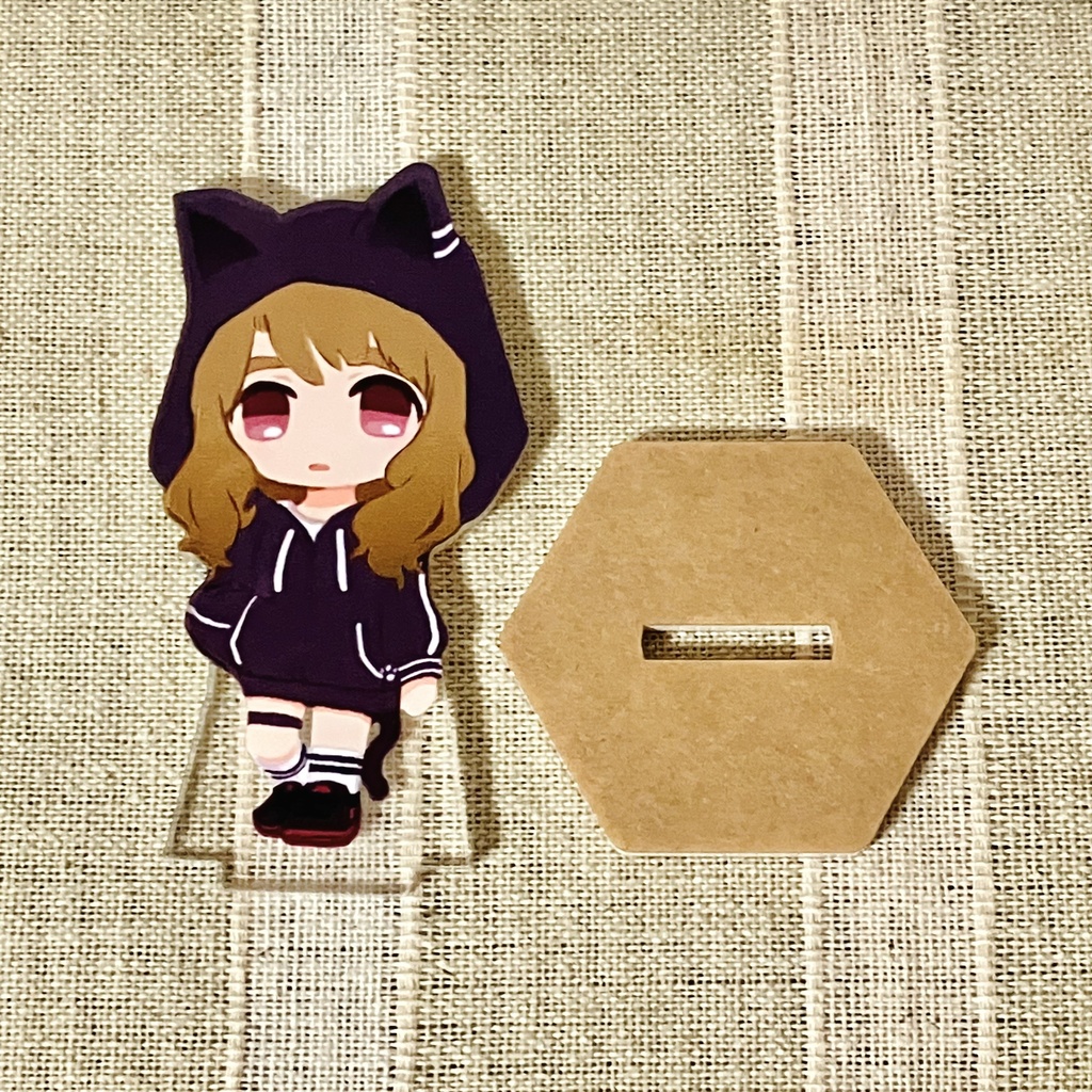 【ISF15】黒猫美也フチなしアクリルスタンド
