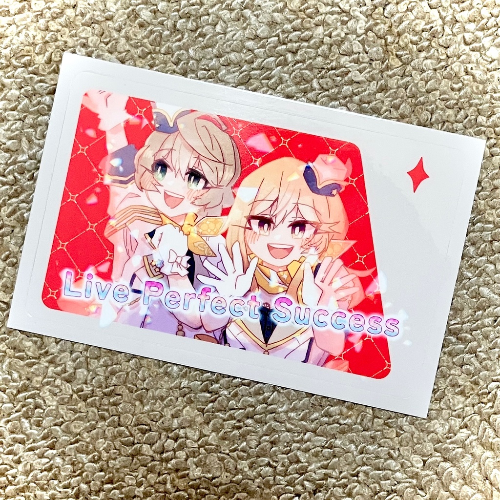 【ISF15】かおりおICカードステッカー