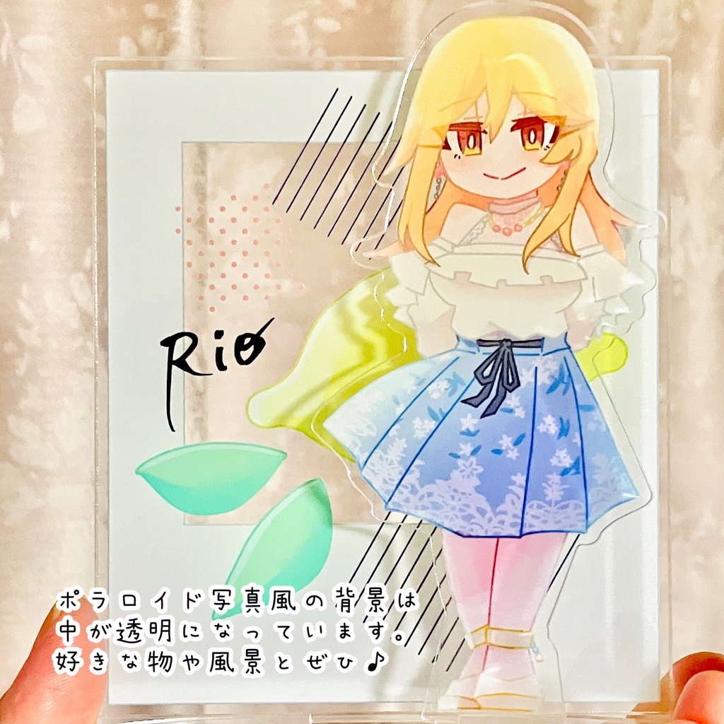 【ISF15】レモン莉緒アクリルジオラマ