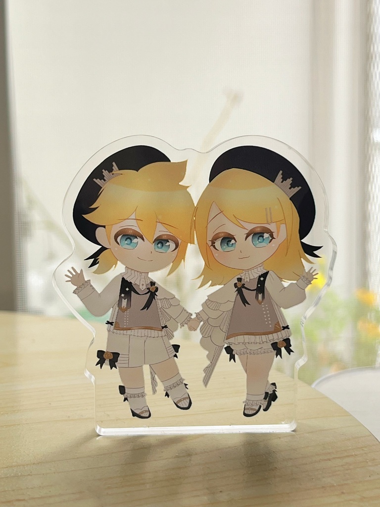 初音ミクシンフォニー2025 鏡音リンレンアクリルブロック