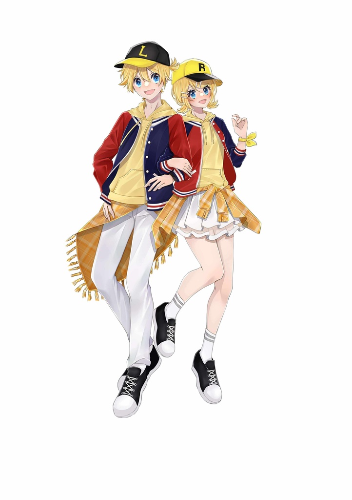 鏡音リンレン十周年アクリルスタンド