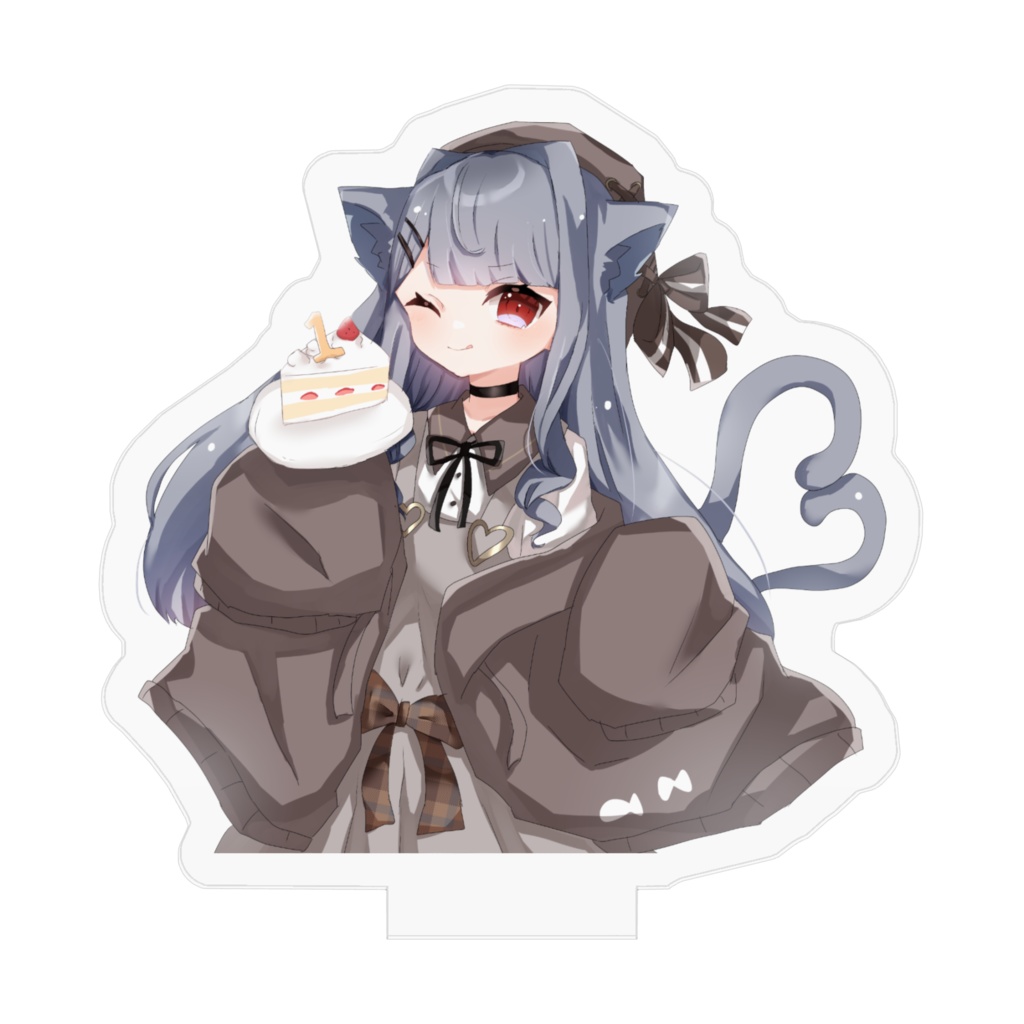 白栖1周年記念アクリルフィギュア