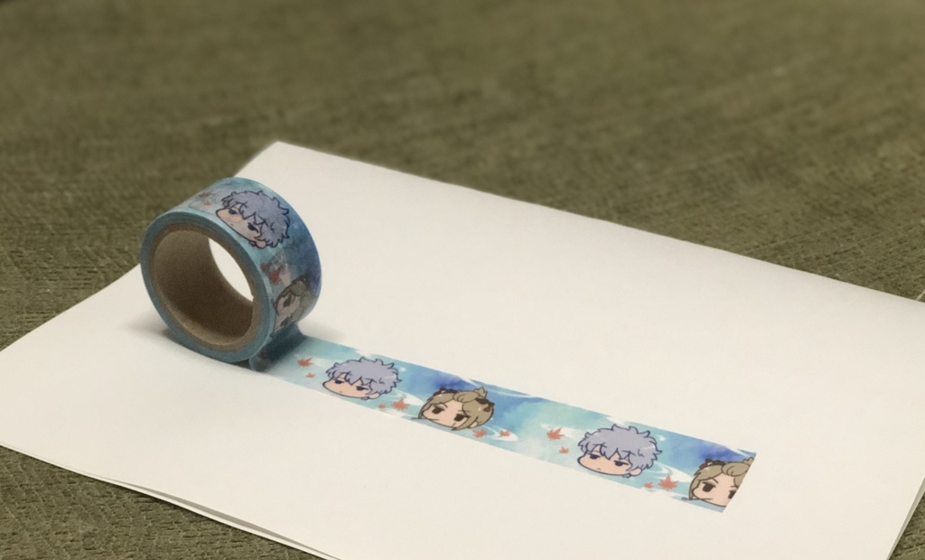 銀月マスキングテープ