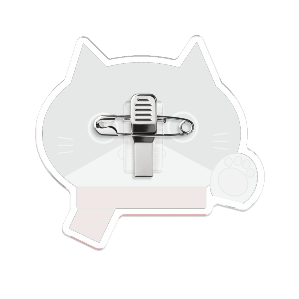 N - アクリルバッジ