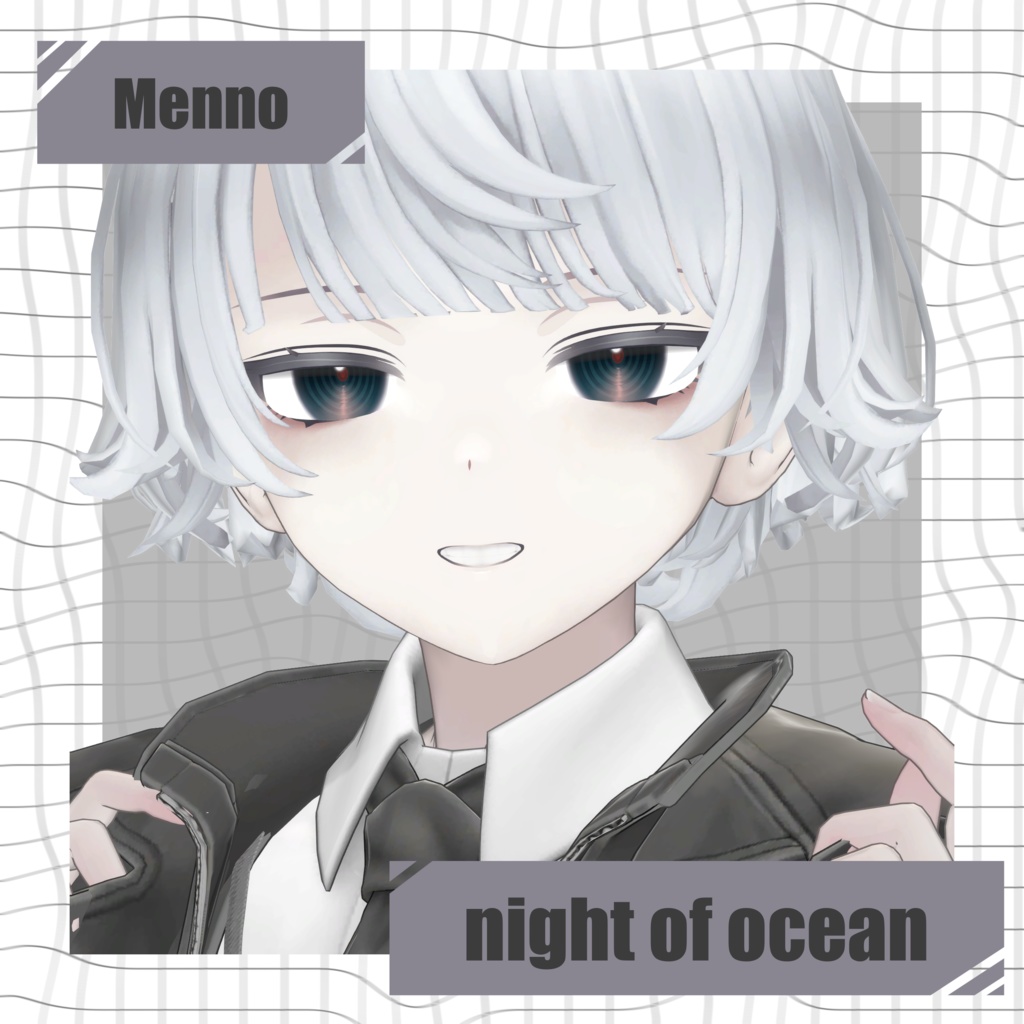 【3アバター対応】night of ocean【アイテクスチャ】