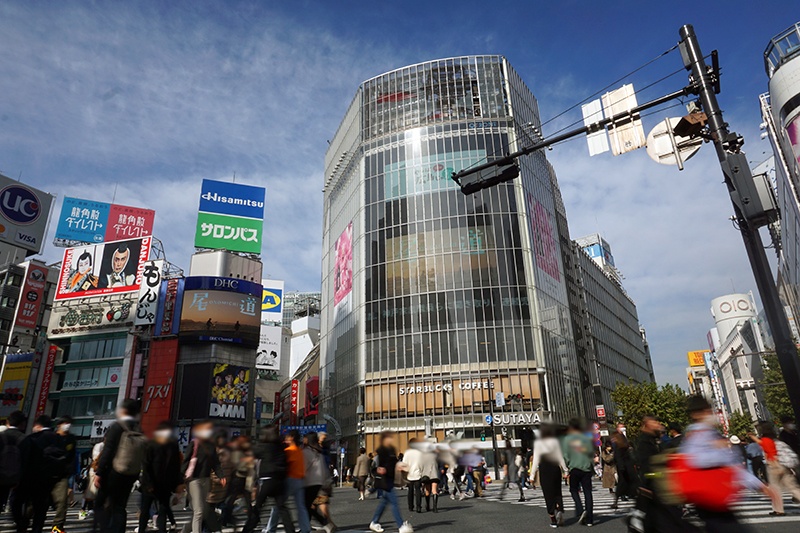 画像「渋谷スクランブル交差点」　Image "Shibuya Scramble Crossing in Tokyo, Japan"