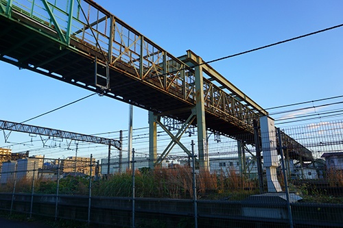 画像「三鷹跨線橋」　Image "Mitaka Crossing Bridge"