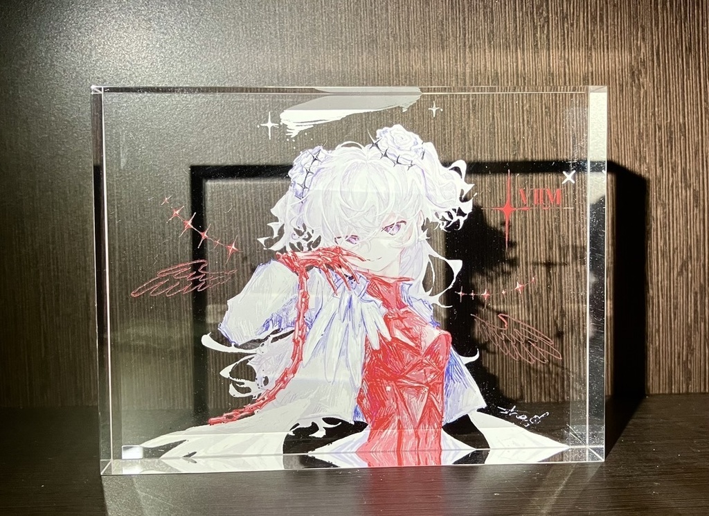 VIIMさんアクリルブロック