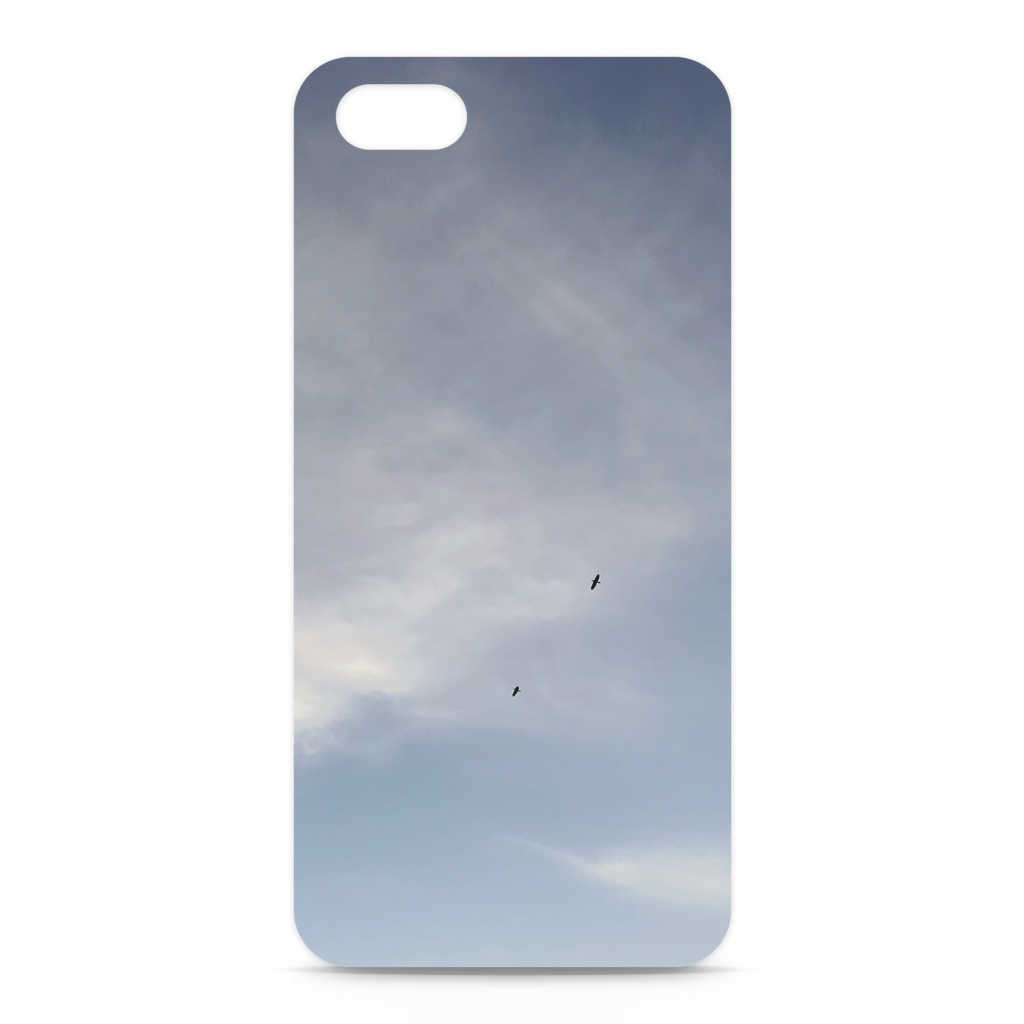 空(鳥) iPhoneケース