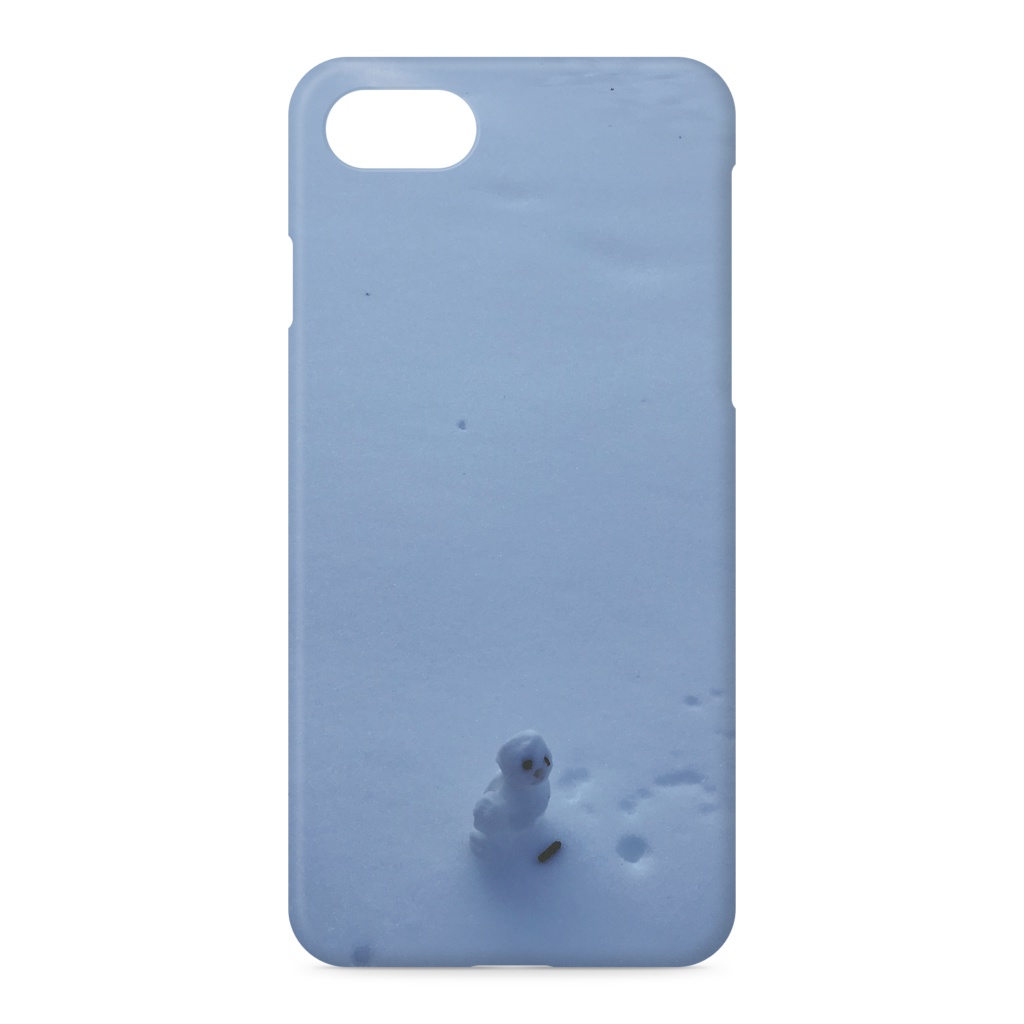 雪 iPhoneケース