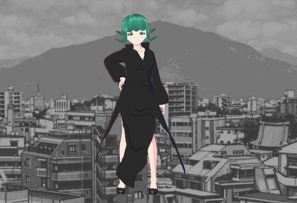Tatsumaki - Model3D VRM