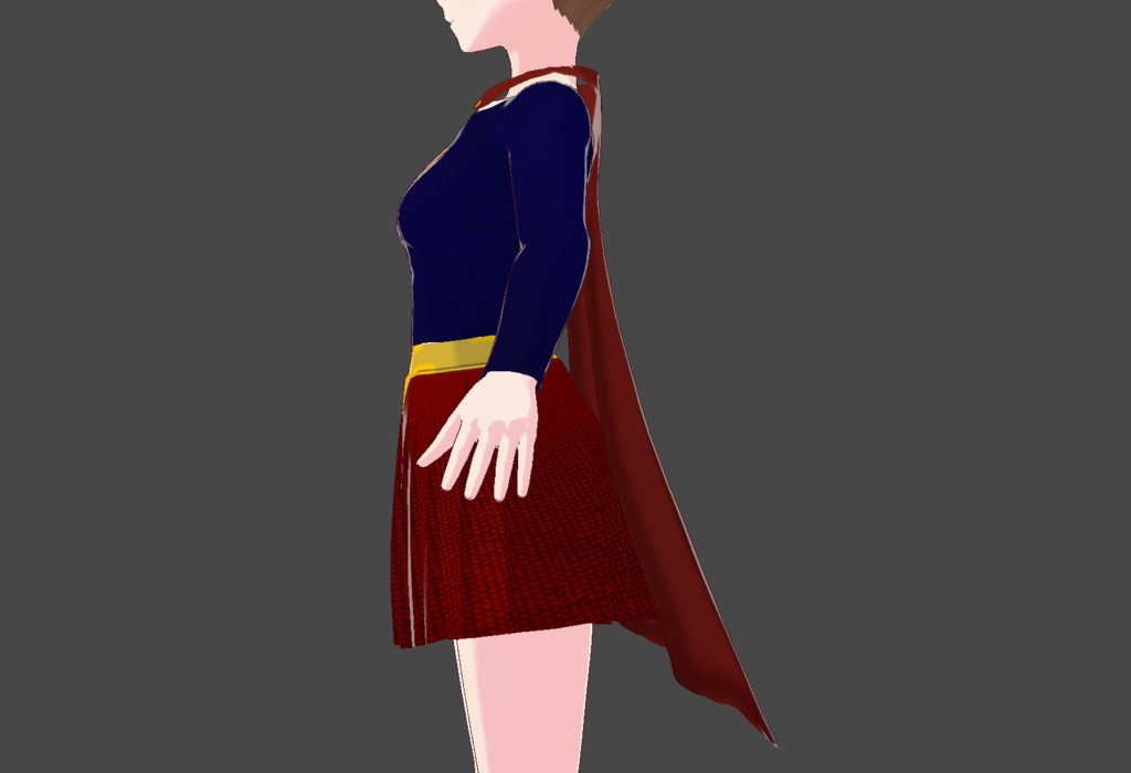SuperGirl costume - (Traje completo)