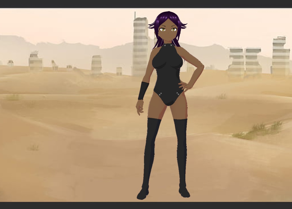 Yoruichi Shihōin [四方院夜一] | VRM - Suit