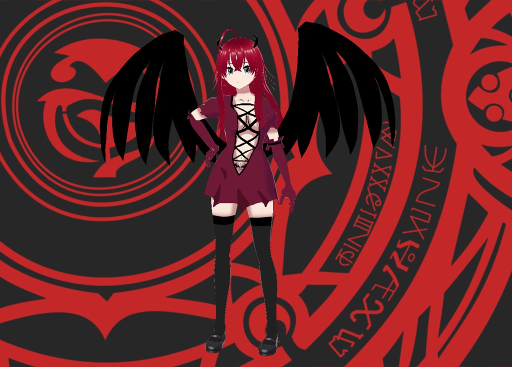 Rias Gremory | リアス・グレモリー |  ハイスクールDxD | Model VRM