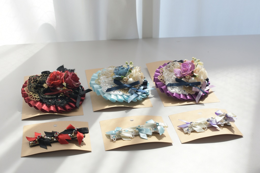 イメージアクセ（リボン/バレッタ/ロゼッタ）