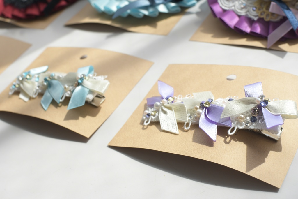 イメージアクセ(リボン/バレッタ/ロゼッタ)