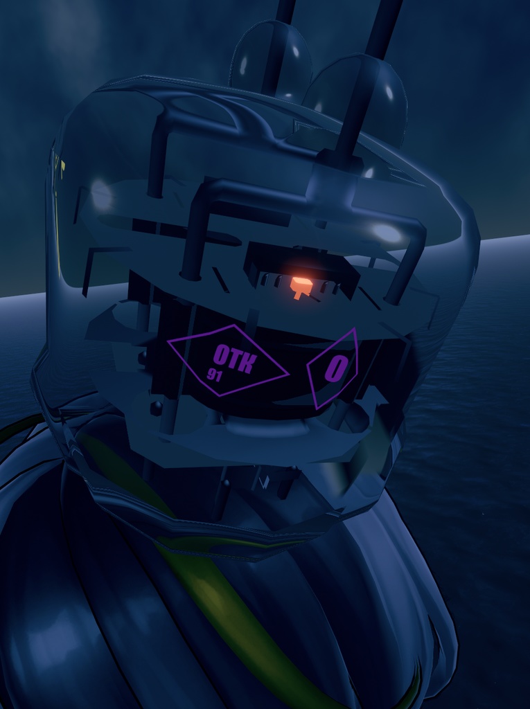 VRC向け真空管モデル TU-32 (832タイプ)