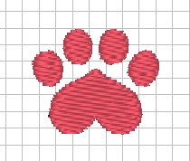肉球の刺繡データ.pes