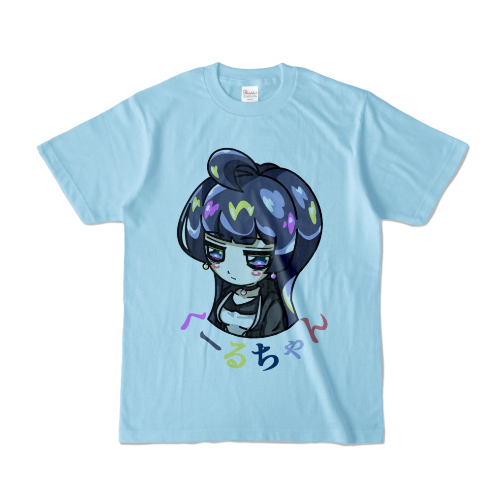 デフォルメくーるちゃんTシャツ(ライトブルー)