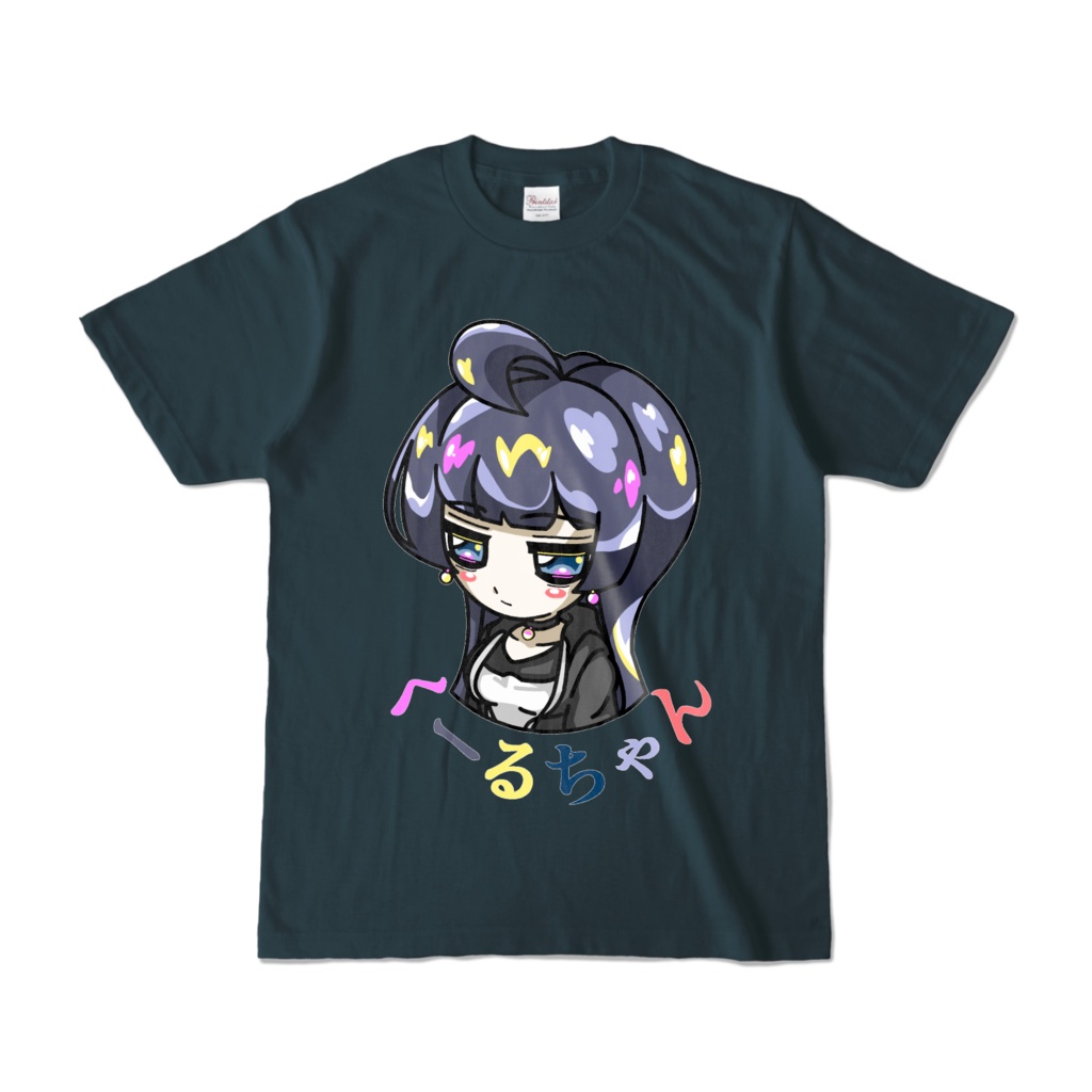 デフォルメくーるちゃんTシャツ(デニム)