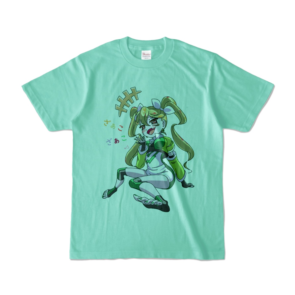 なまいきちゃんＴシャツ(アイスグリーン)