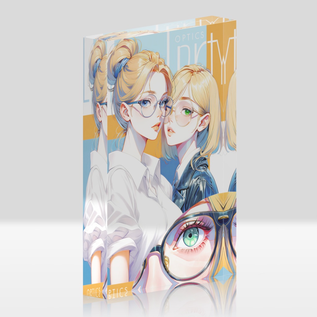 その眼差しに、もっとも近く。 - アクリルブロック