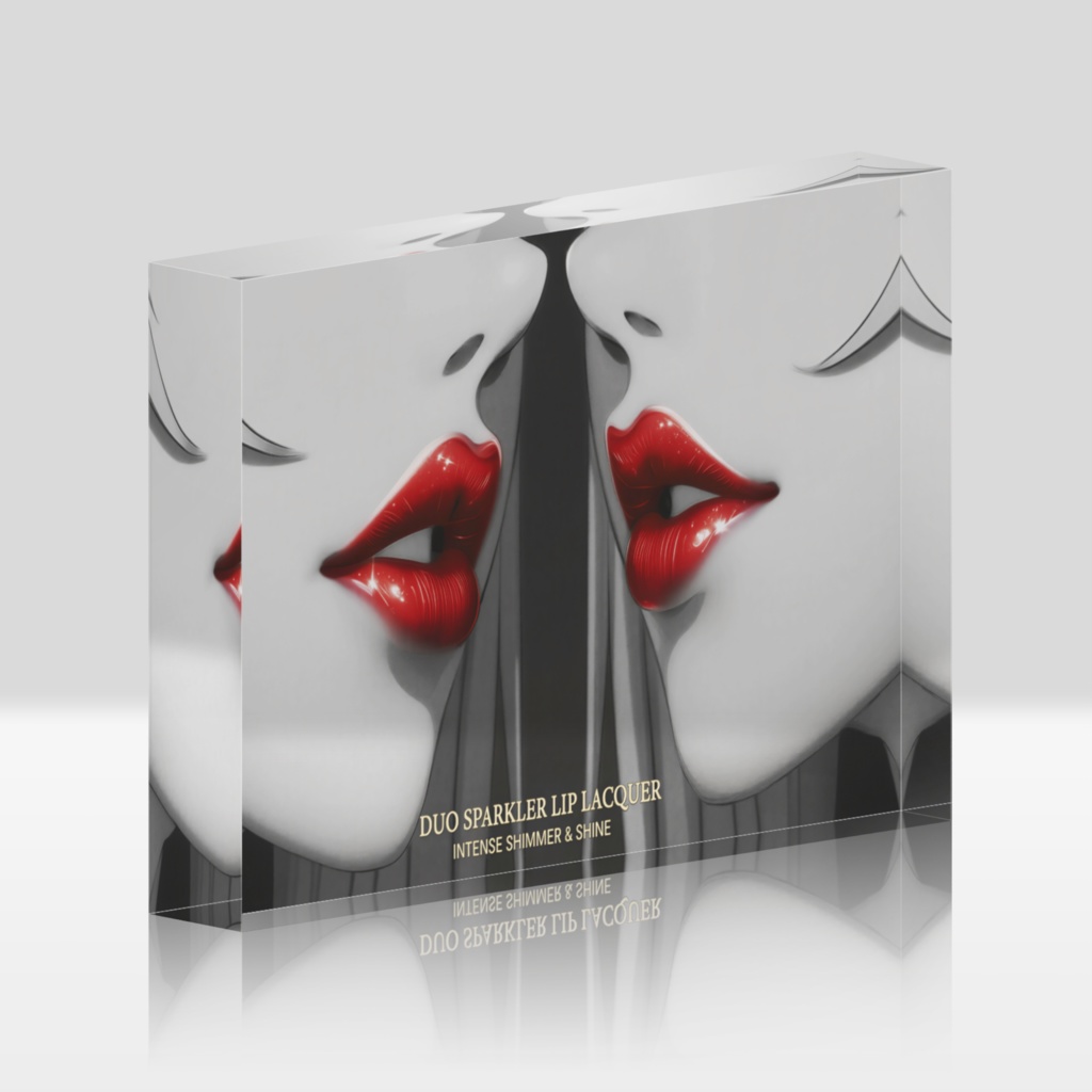 沈黙さえ、艶やかに。 - アクリルブロック