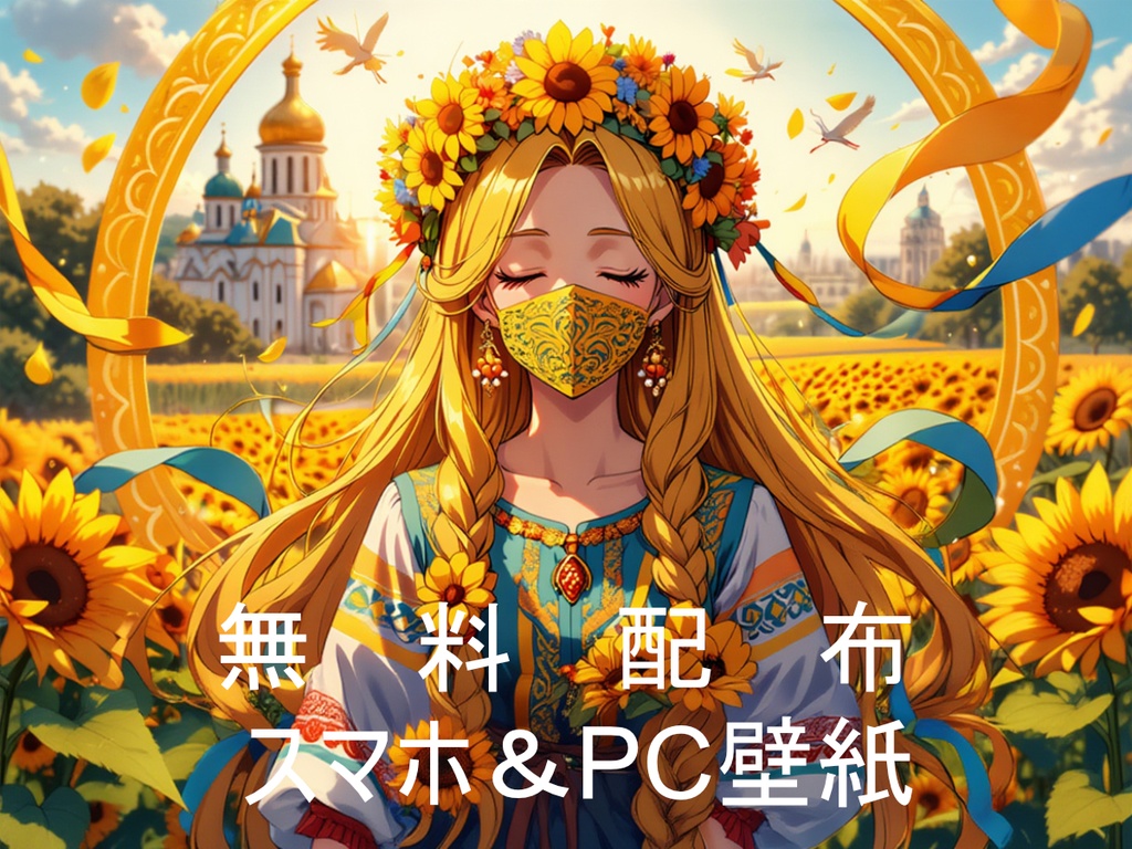 【無料配布】SinZin PC壁紙セット Vol.2-5 - 花と少女のコレクション -