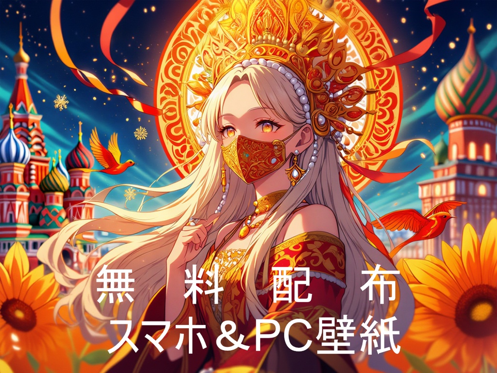 【無料配布】SinZin PC壁紙セット Vol.2-5 - 花と少女のコレクション -