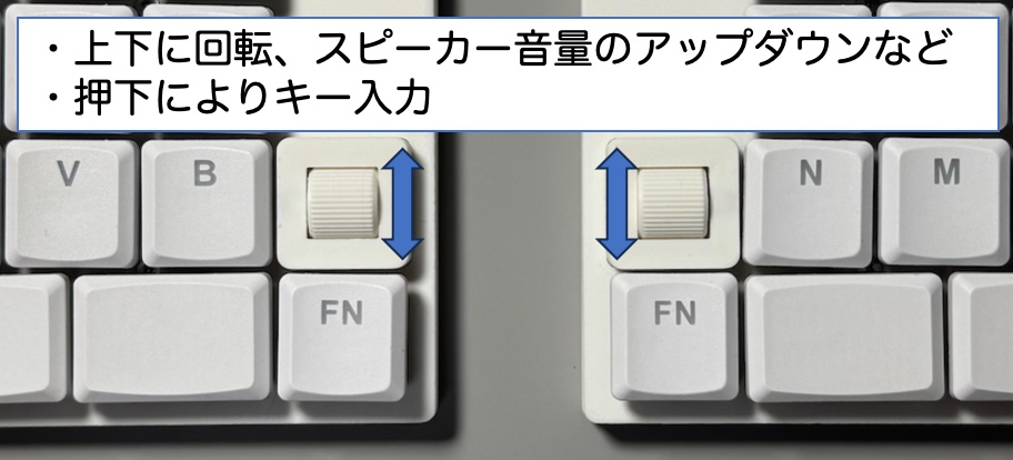 SplitMatrix50:左右分割とオーソリニア配列のワイヤレス50キー自作キーボード
