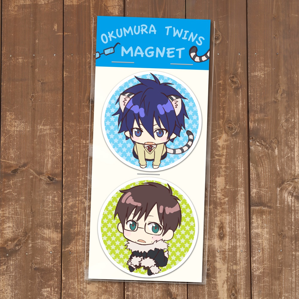 ゆきおとこさんととらりんくんマグネット