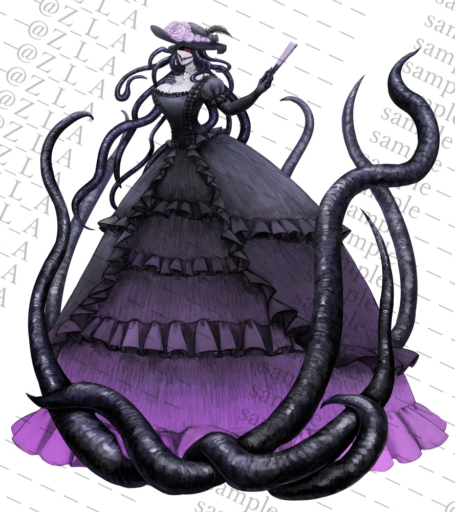 【1点もの】キャラ立ち絵ー 人外淑女 ー