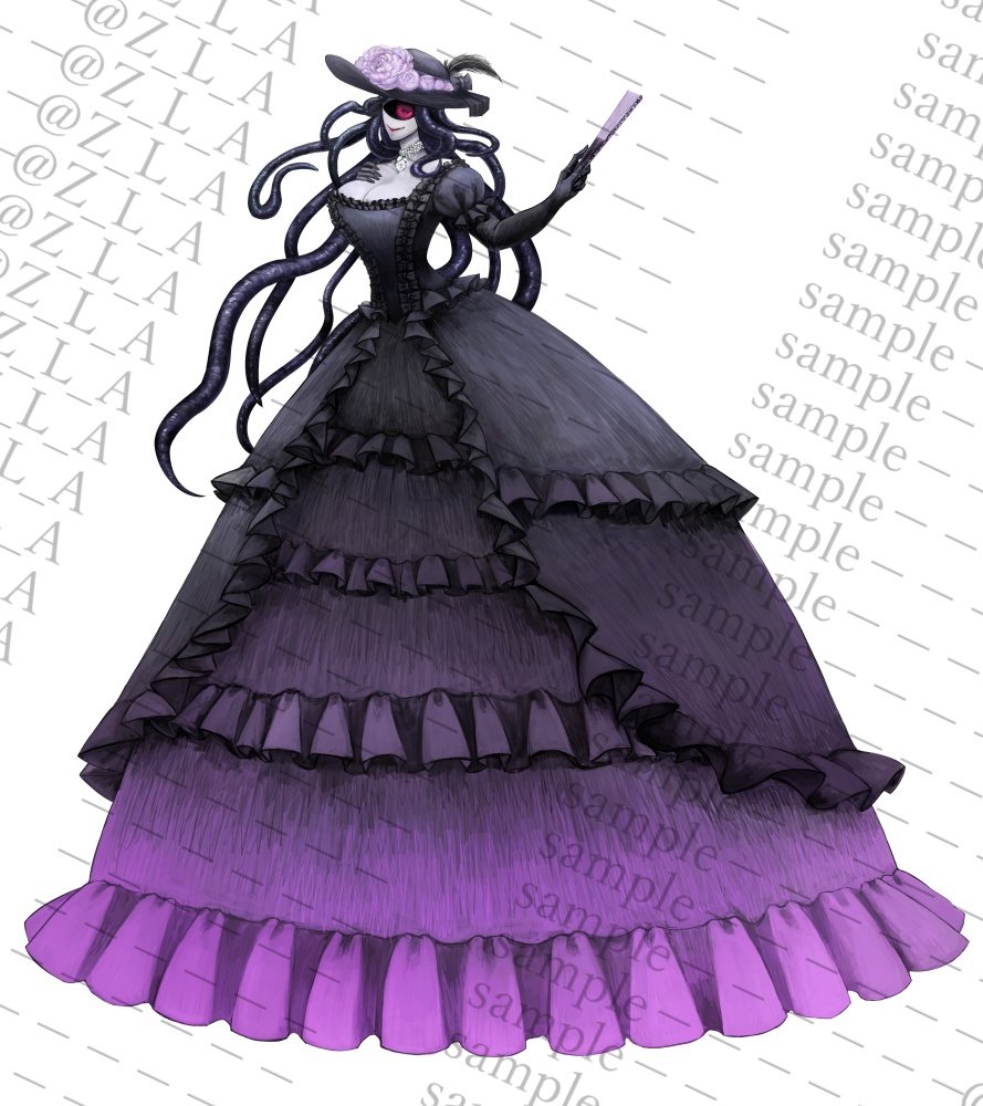 【1点もの】キャラ立ち絵ー 人外淑女 ー