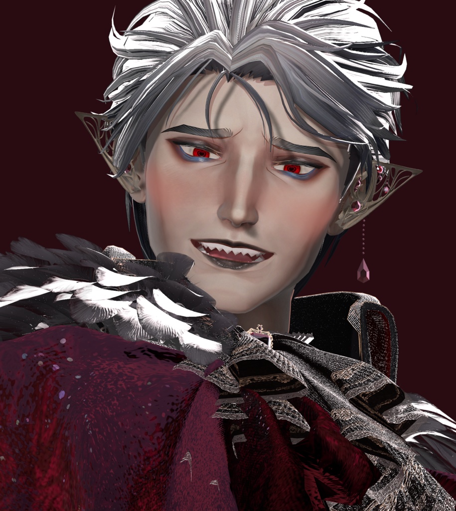 【士道専用】Blood Moon Make Texture【Face & Eye】