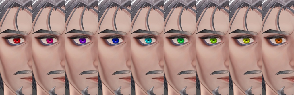 【士道専用】Blood Moon Make Texture【Face & Eye】