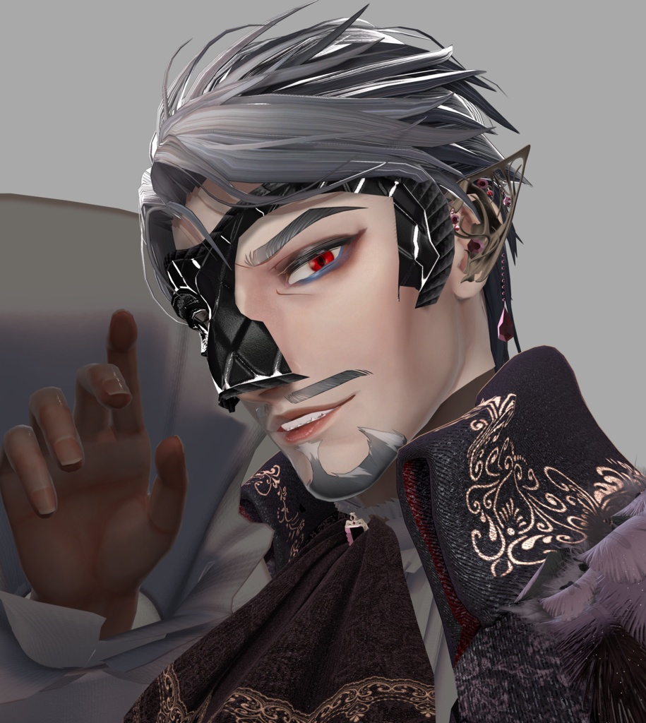 【士道専用】Blood Moon Make Texture【Face & Eye】