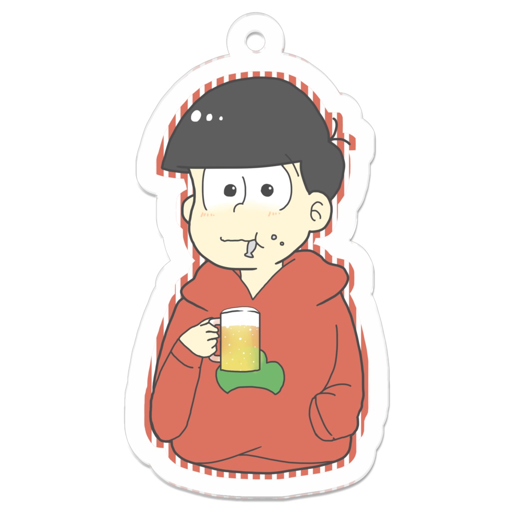 おそ松 もぐもぐアクリルキーホルダー